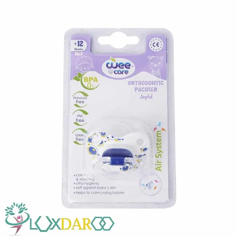 پستانک ارتودنسی کودکان بالای 12 ماه کد P123 وی کر