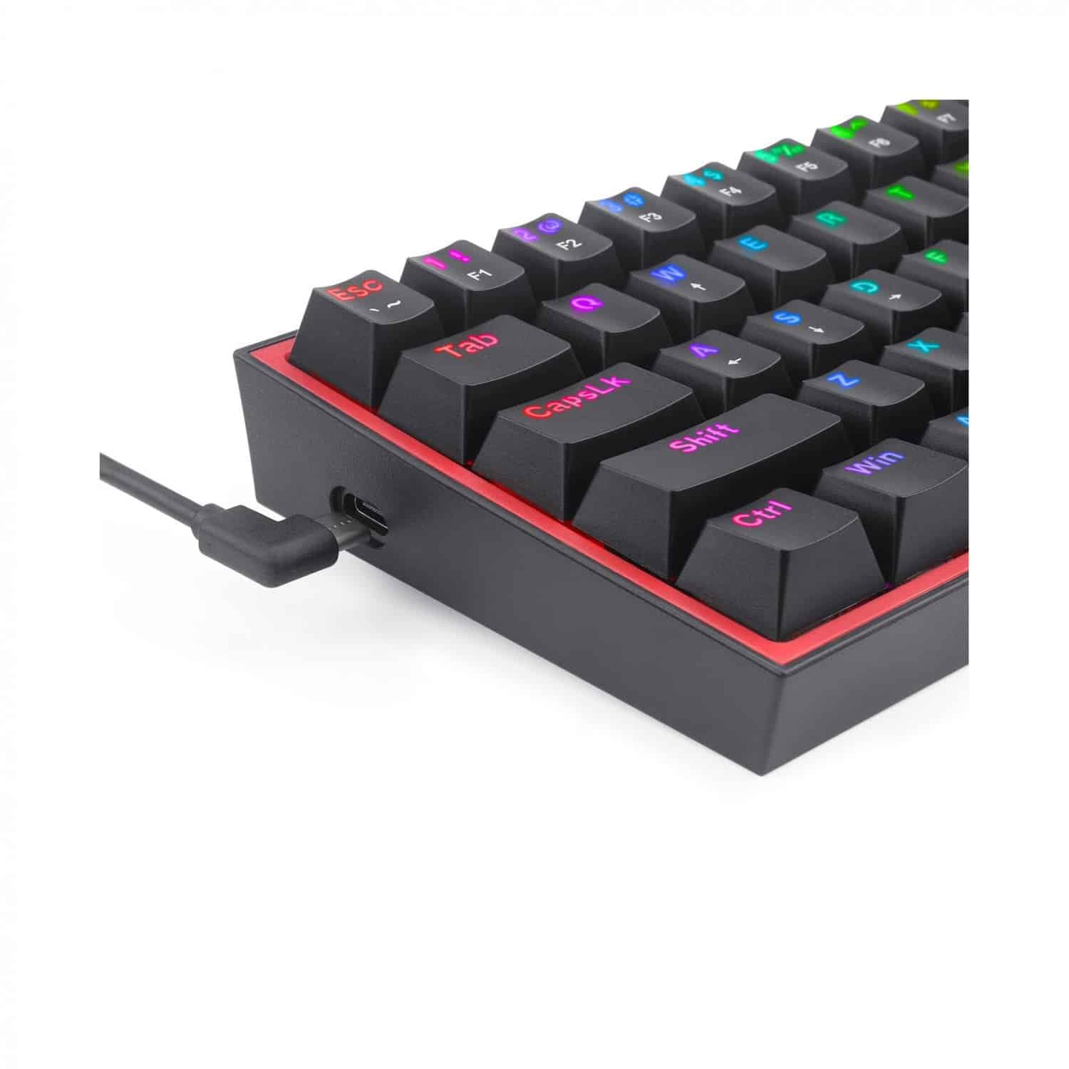 کیبورد Redragon K617 Fizz Black — تصویر ۳