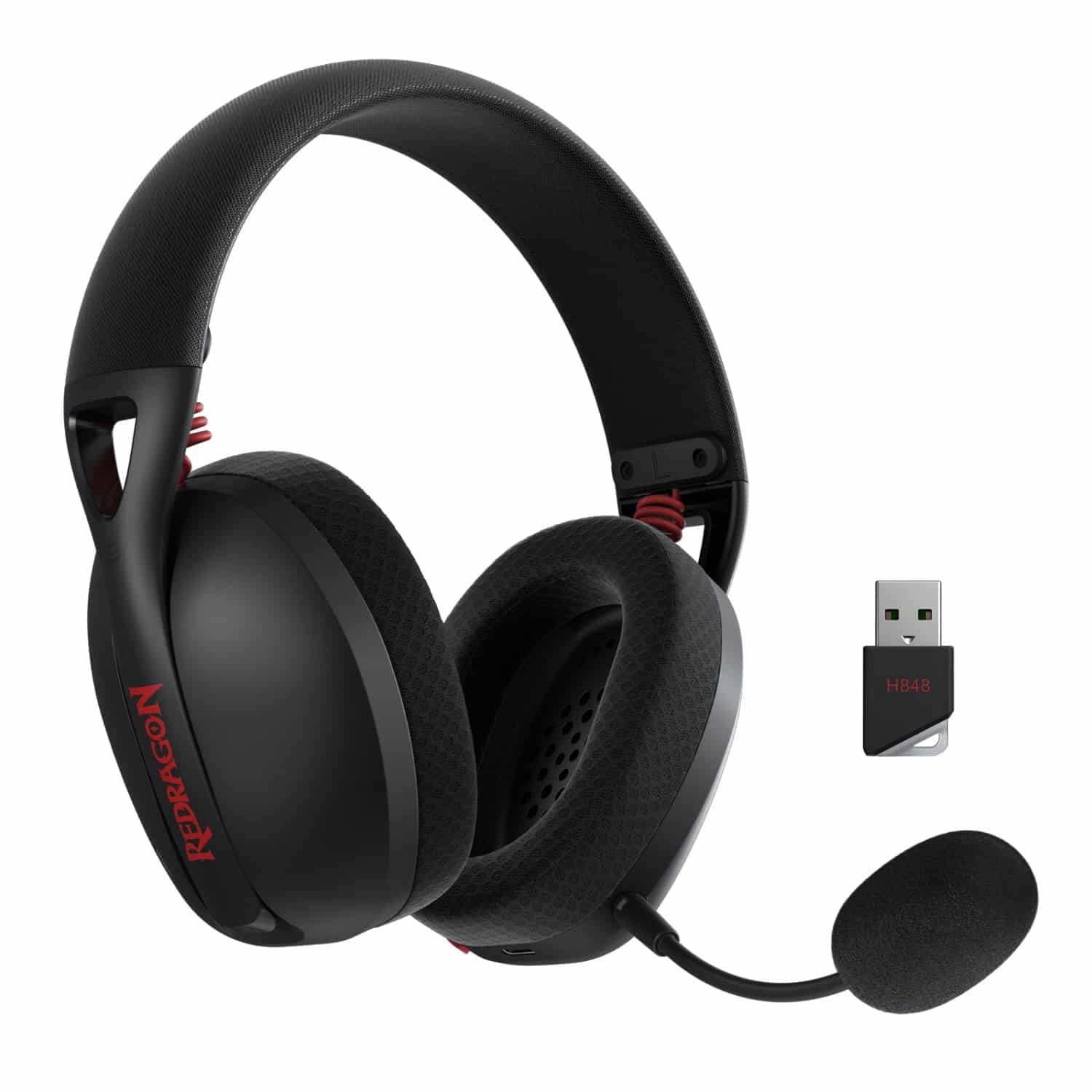 هدست Redragon H848 IRE Pro Wireless Black — تصویر ۲