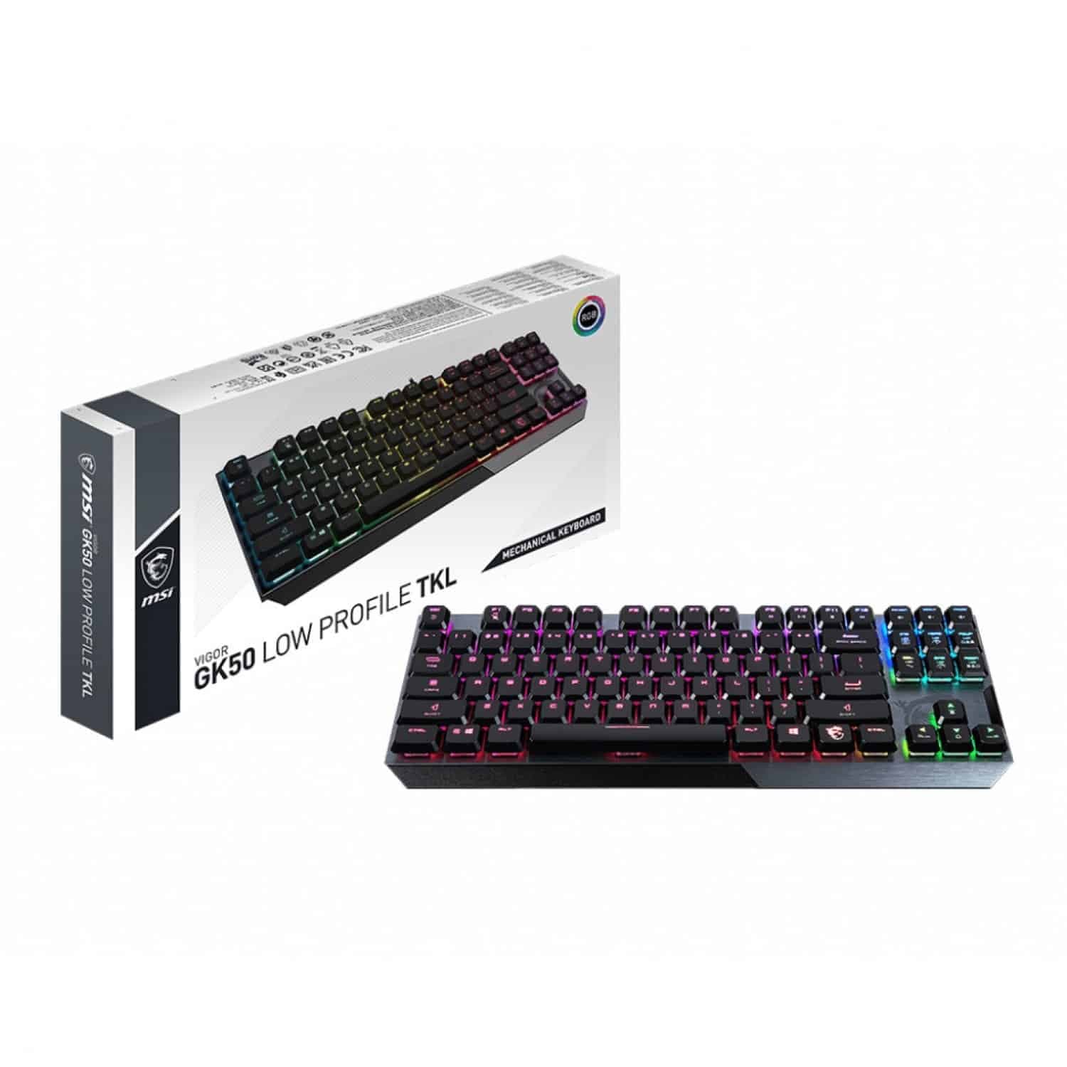 کیبورد MSI VIGOR GK50 Low Profile TKL — تصویر ۵
