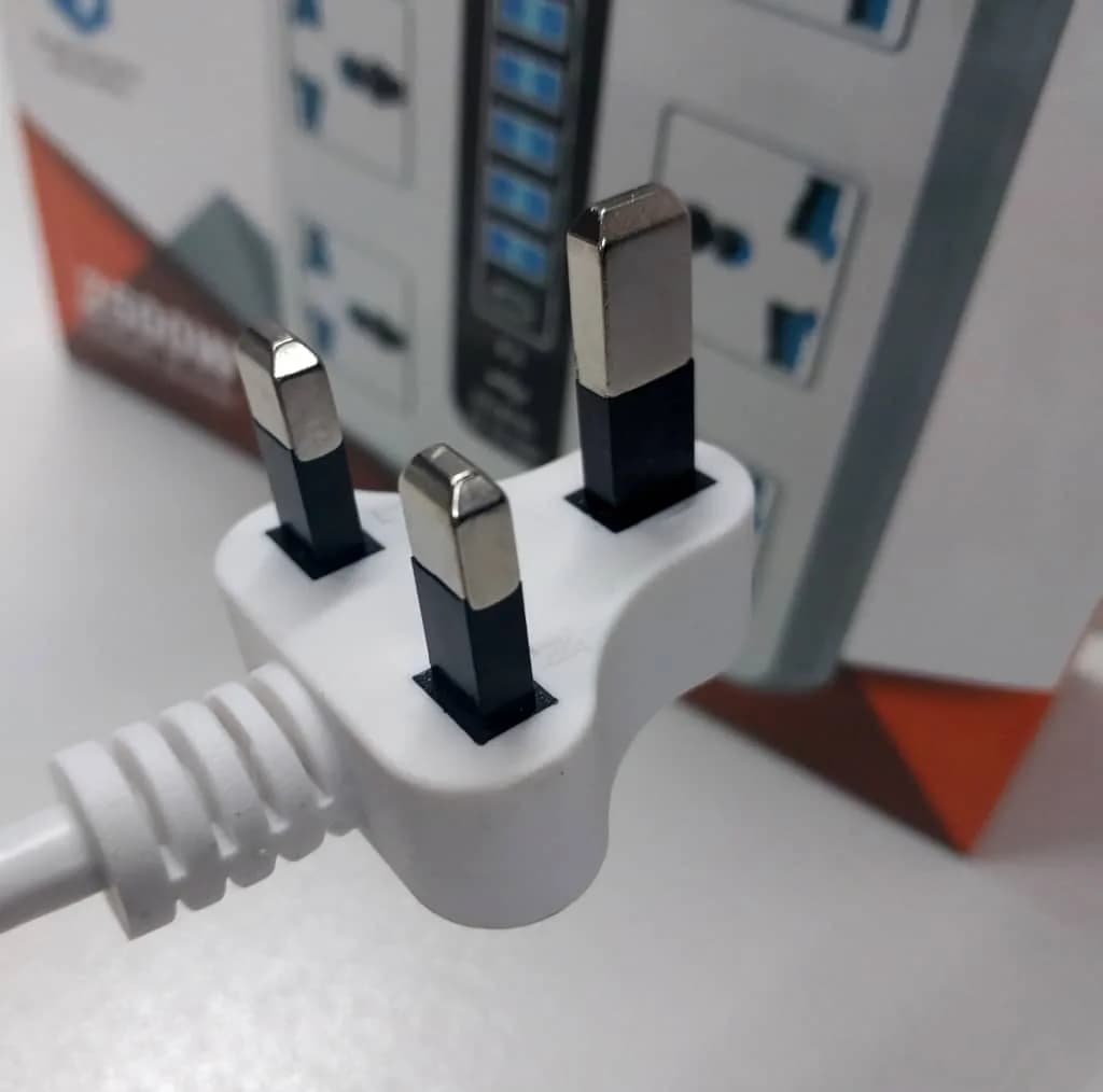 چندراهی برق مدل چندراهی power socket 5USB&1TYPE-C — تصویر ۴
