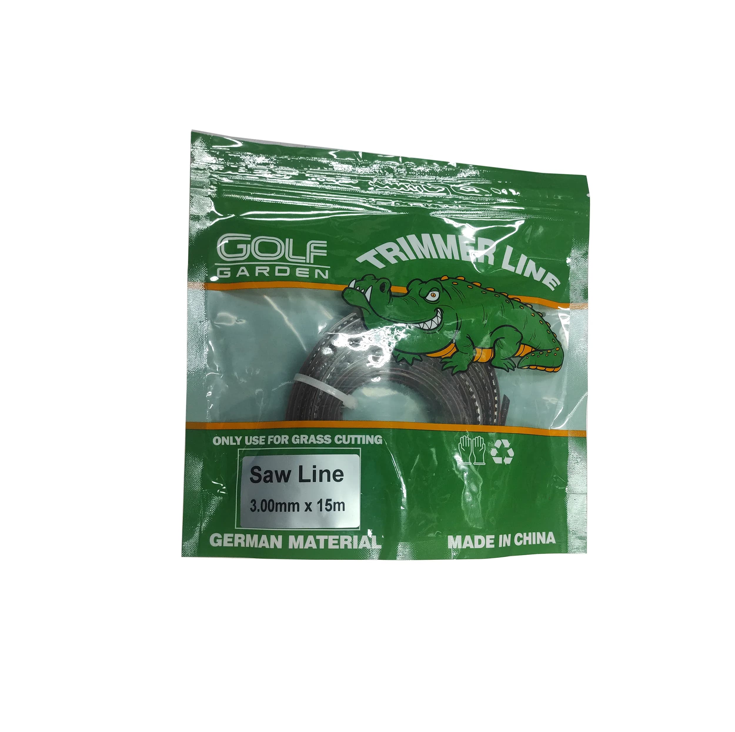 نخ داس موتوری گلف گاردن مدل اره اSMT-GOLF GARDEN-SAW LINE GERMAN MATERIAL-3.0MM-15M — تصویر ۲