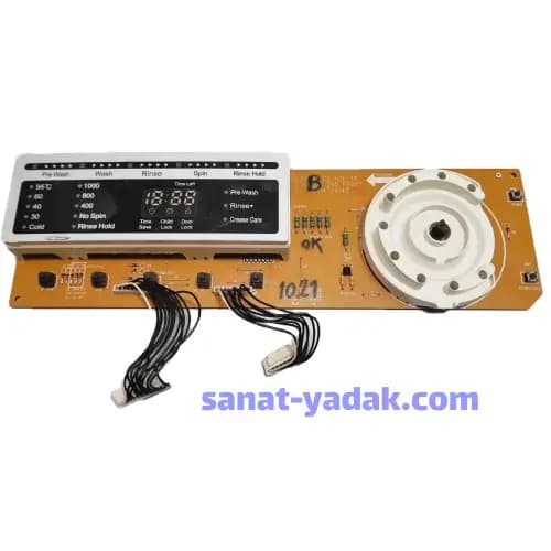 برد نمایشگر لباسشویی دوو اسنوا 361430A143 اورجینال و اصل کره
