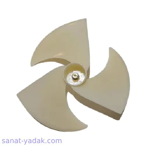 پروانه فن کندانسور بغل موتور یخچال دوو اصلی و اورجینال — تصویر ۴