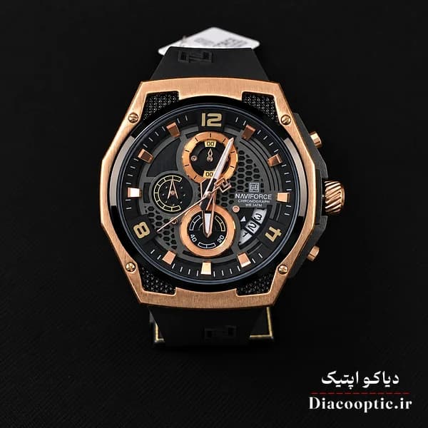 ساعت مچی اورجینال مردانه سه موتور برند نیوی فورس مدل NF8051 — تصویر ۲