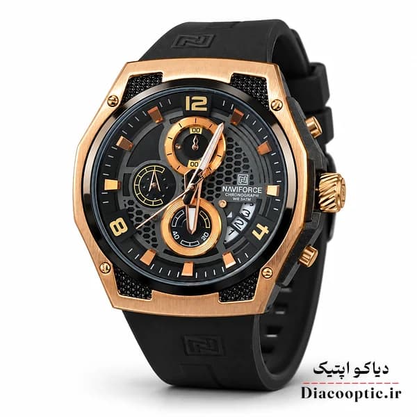 ساعت مچی اورجینال مردانه سه موتور برند نیوی فورس مدل NF8051