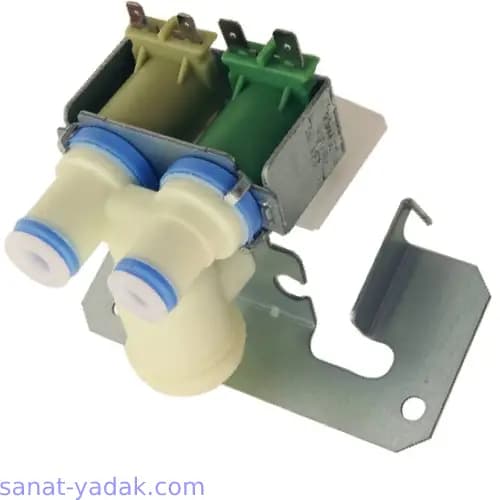 شیر برقی 220 دوقلو یخچال جنرال الکتریک بوبین مسی اورجینال و اصلی