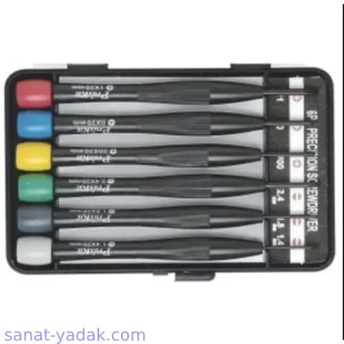 پیچ گوشتی ساعتی عایق پروسکیت مدل APK-206l آلیاژ مرغوب