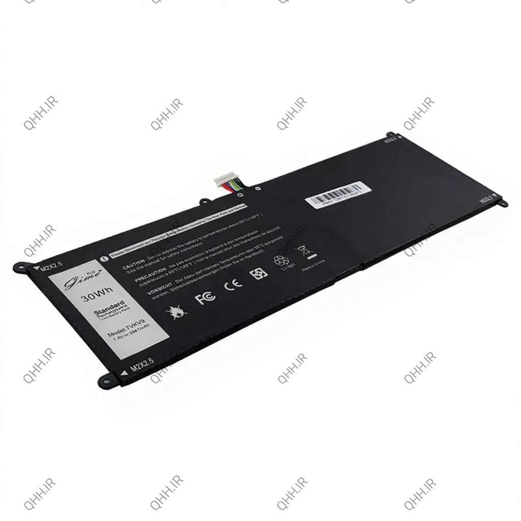 باتری لپ تاپ دل XPS 12 9250_7VKV9 Gimo Plus — تصویر ۵
