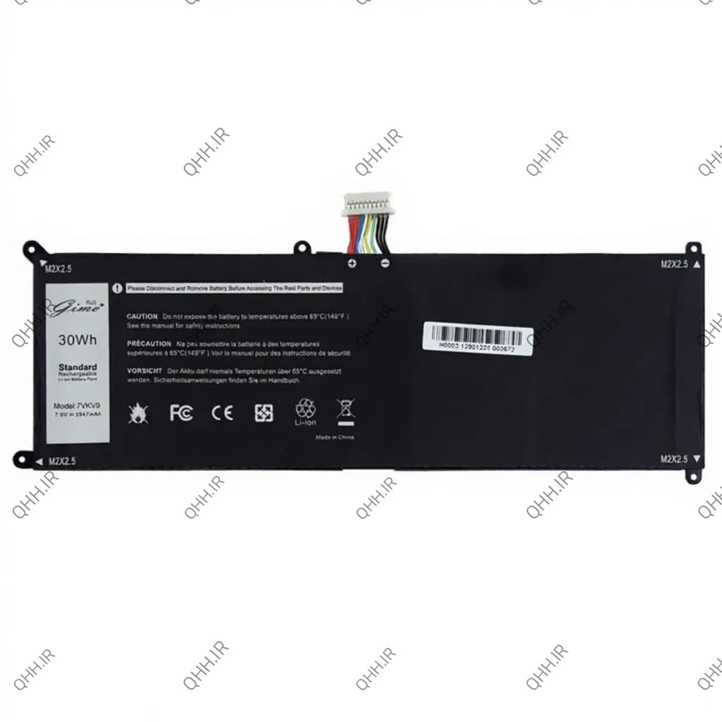 باتری لپ تاپ دل XPS 12 9250_7VKV9 Gimo Plus