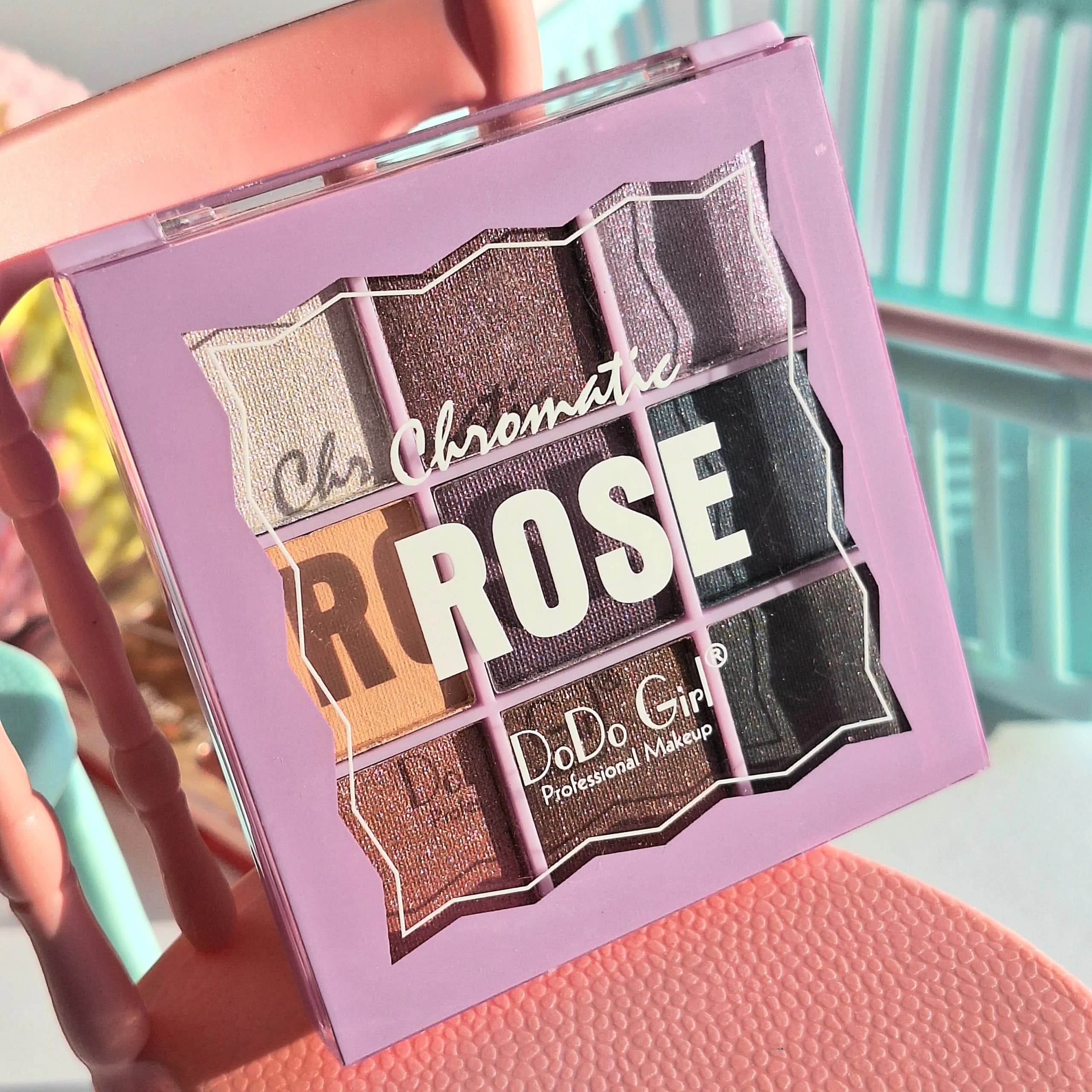 پلت سایه ۹ رنگ مدل Rose — تصویر ۲