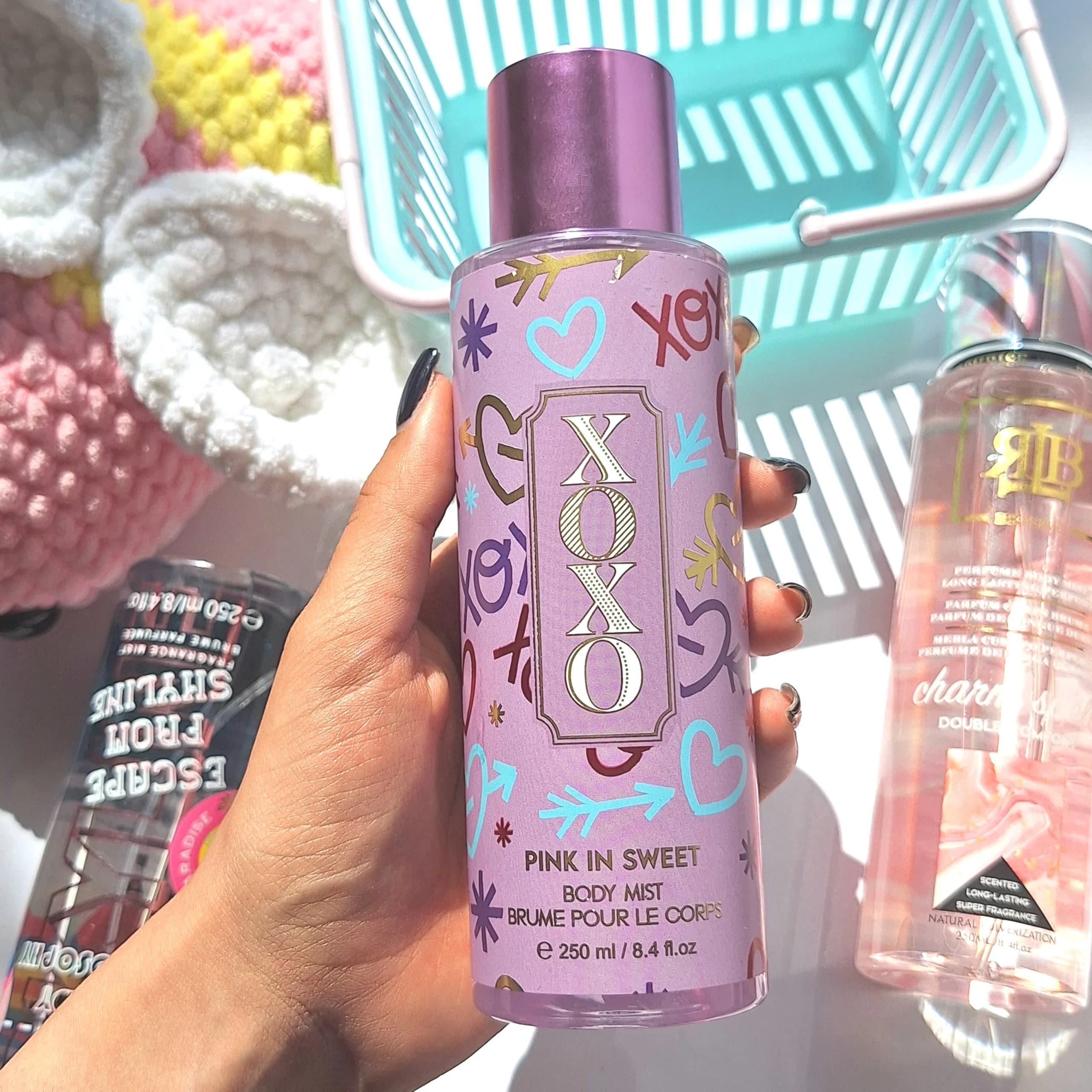 بادی اسپلش pink in sweet رایحه xoxo