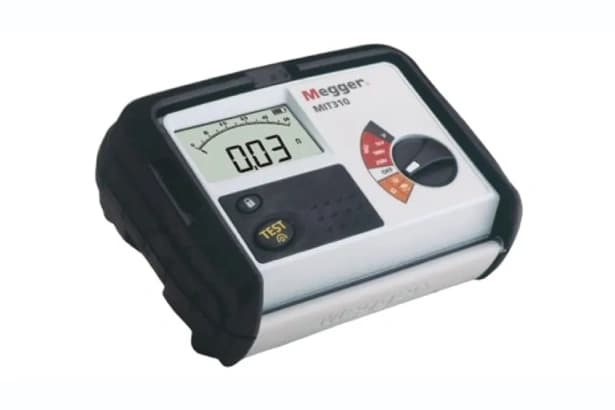 تستر عایق کابل و میگر دیجیتال مگر Megger MIT310 ( مدل 1000 ولت ) — تصویر ۳