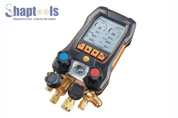 کیت عیب یابی منیفولد تستو testo 570s به همراه آمپرمتر کلمپی — تصویر ۲