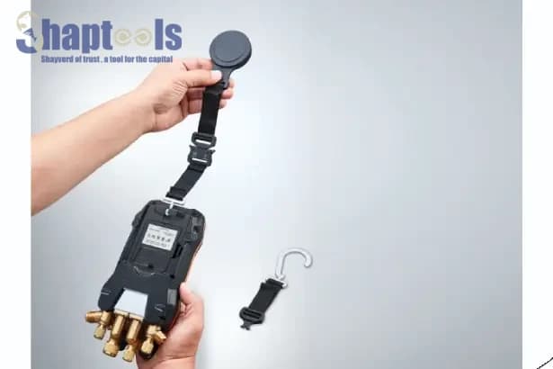 کیت هوشمند وکیوم منیفولد تستو testo 570s با پروب‌ های بی‌ سیم — تصویر ۳