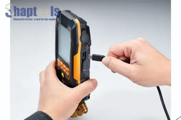 کیت هوشمند وکیوم منیفولد تستو testo 570s با پروب‌ های بی‌ سیم — تصویر ۵