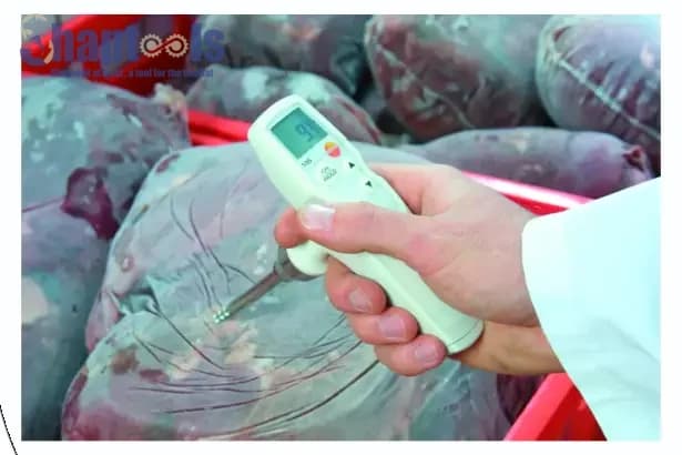 ترمومتر تستو testo 105 با پراب نفوذی استاندارد — تصویر ۵