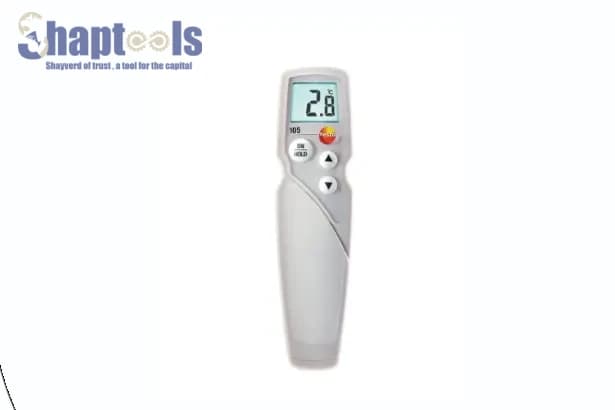 ترمومتر تستو testo 105 با پراب نفوذی استاندارد