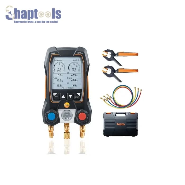 کیت هوشمند منیفولد دیجیتال تستو testo 550s