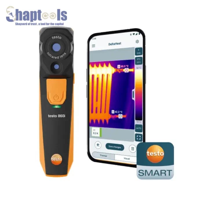 کیت دوربین ترموویژن تستو Testo 860i — تصویر ۲
