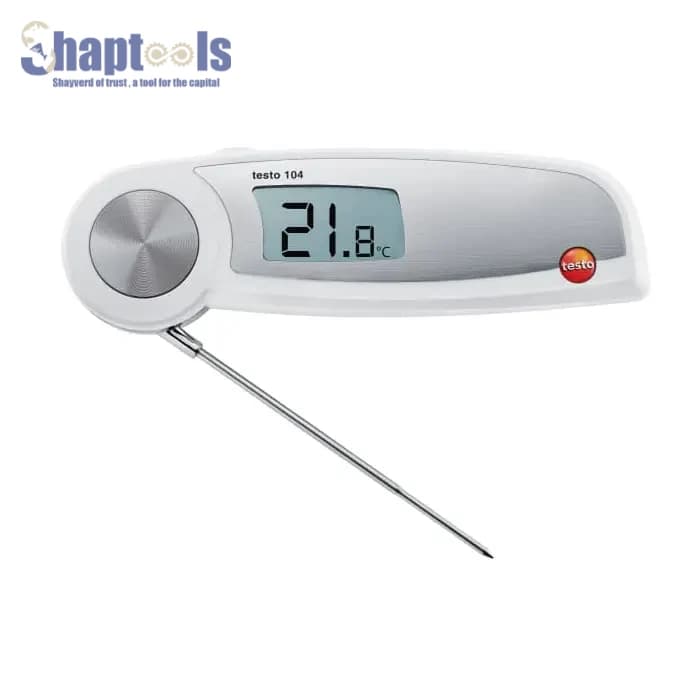 ترمومتر نفوذی و تاشو تستو testo 104
