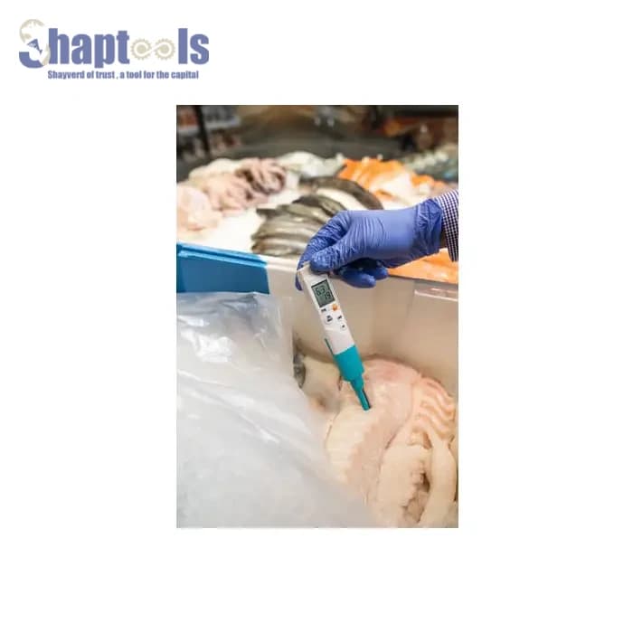 ست کامل پی اچ متر و دماسنج نفوذی تستو testo 206-pH2 ( ویژه مواد نیمه جامد و صنایع غذایی ) — تصویر ۳