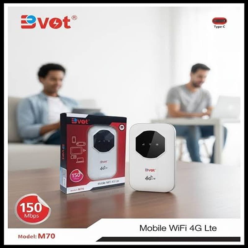 مودم جیبی 4G/LTE قابل حمل BVOT مدل M70 (آکبند) — تصویر ۳