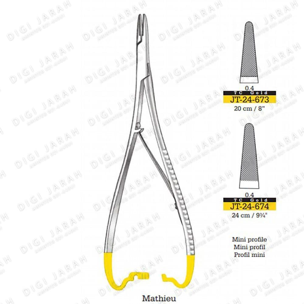سوزنگیر ماتیو JT-24-673 surgicon 20cm TC
