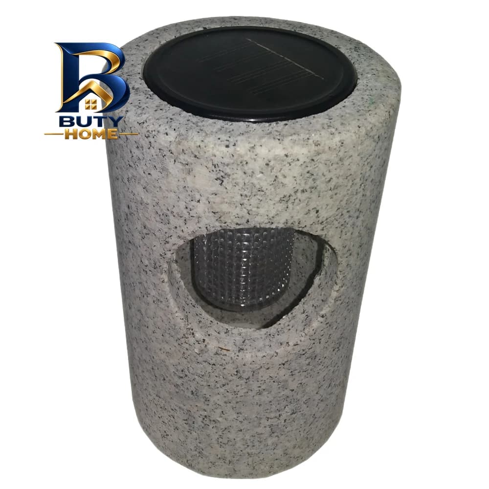 چراغ باغی خورشیدی مدل Stone-۰۱ اصل