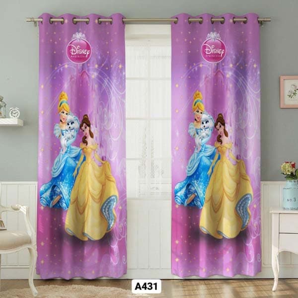 پرده چاپی پرنسس دیزنی کد A431