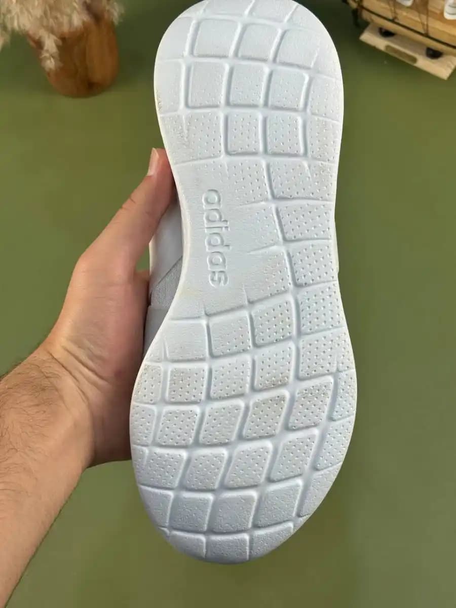 کتونی آد.ید.اس مدل Adidas Puremotion Adapt تمام سفید — تصویر ۳