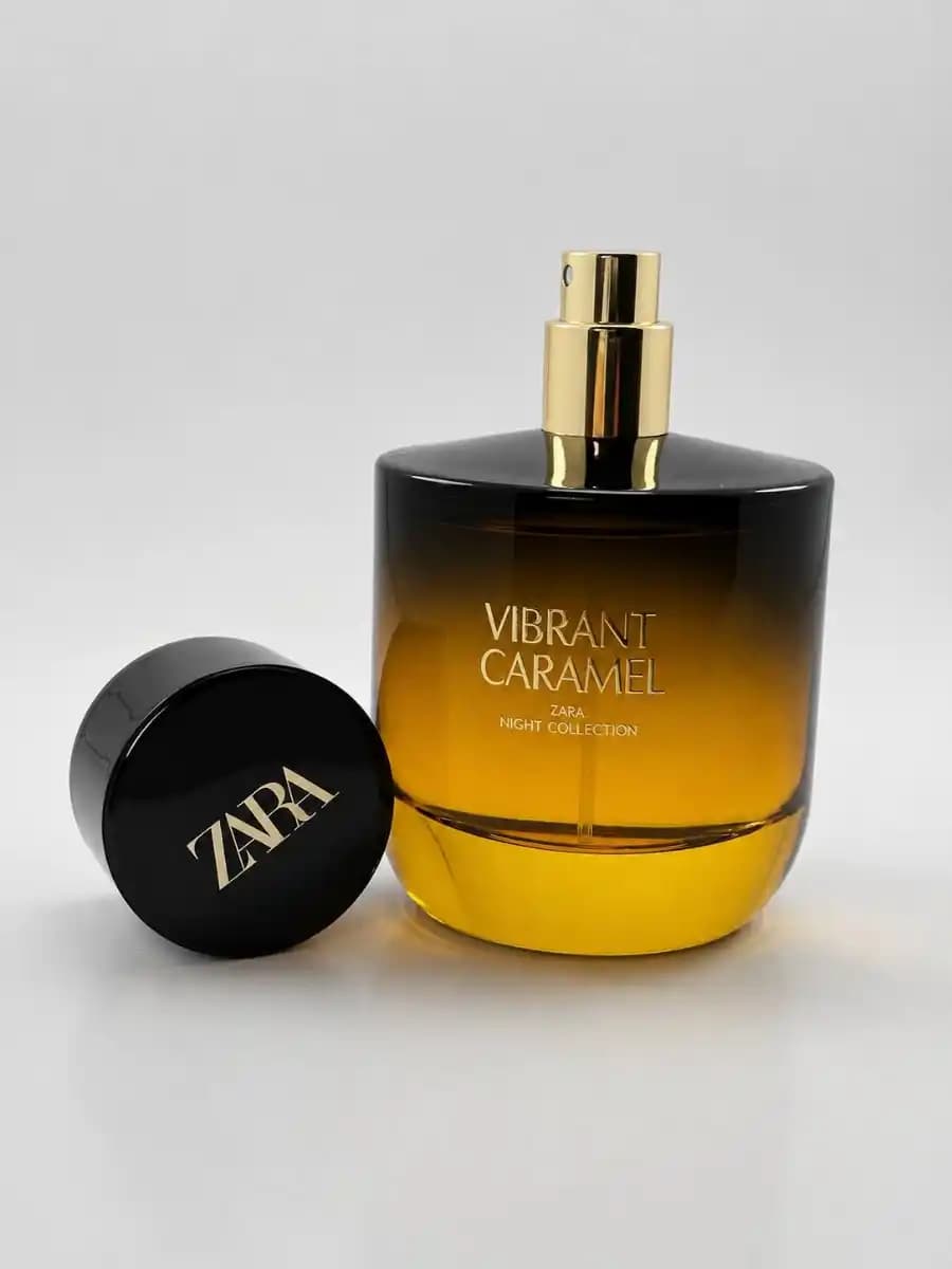 عطر زارا وایبرنت کارامل ۹۰ میل | Zara Vibrant Caramel — تصویر ۲
