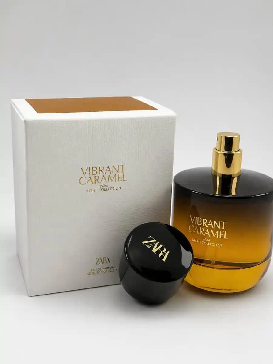 عطر زارا وایبرنت کارامل ۹۰ میل | Zara Vibrant Caramel — تصویر ۴