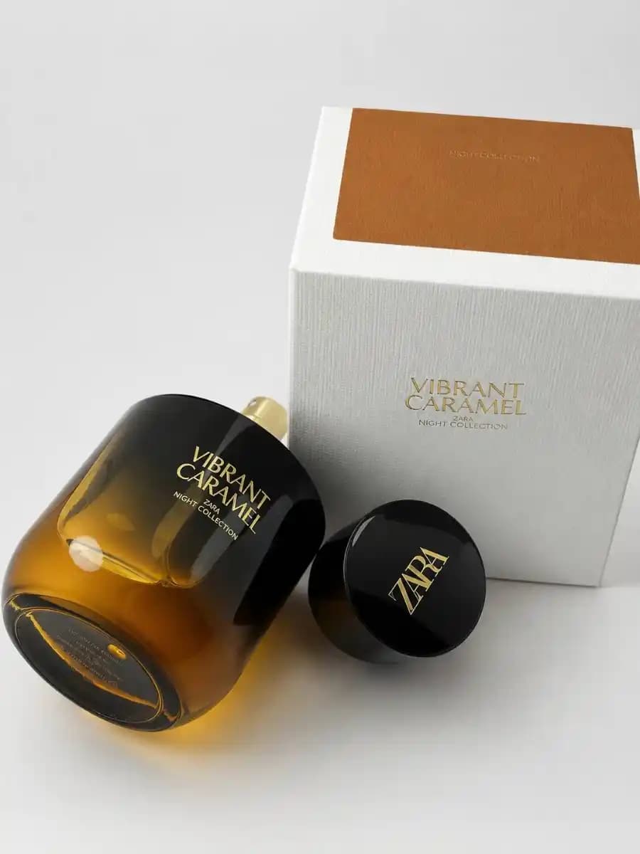 عطر زارا وایبرنت کارامل ۹۰ میل | Zara Vibrant Caramel — تصویر ۳