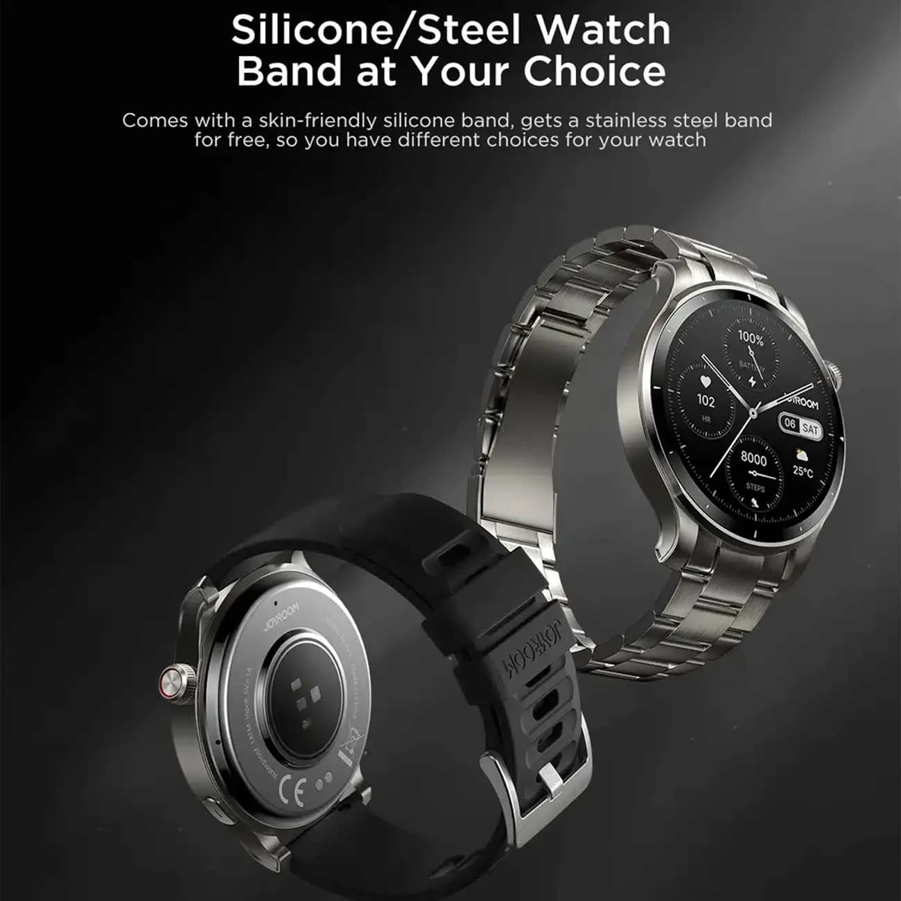 ساعت هوشمند ضدآب جویروم JOYROOM JR-FV1 Venture SeriesSmart Watch — تصویر ۵