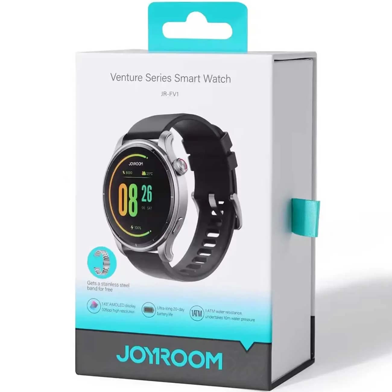 ساعت هوشمند ضدآب جویروم JOYROOM JR-FV1 Venture SeriesSmart Watch — تصویر ۳