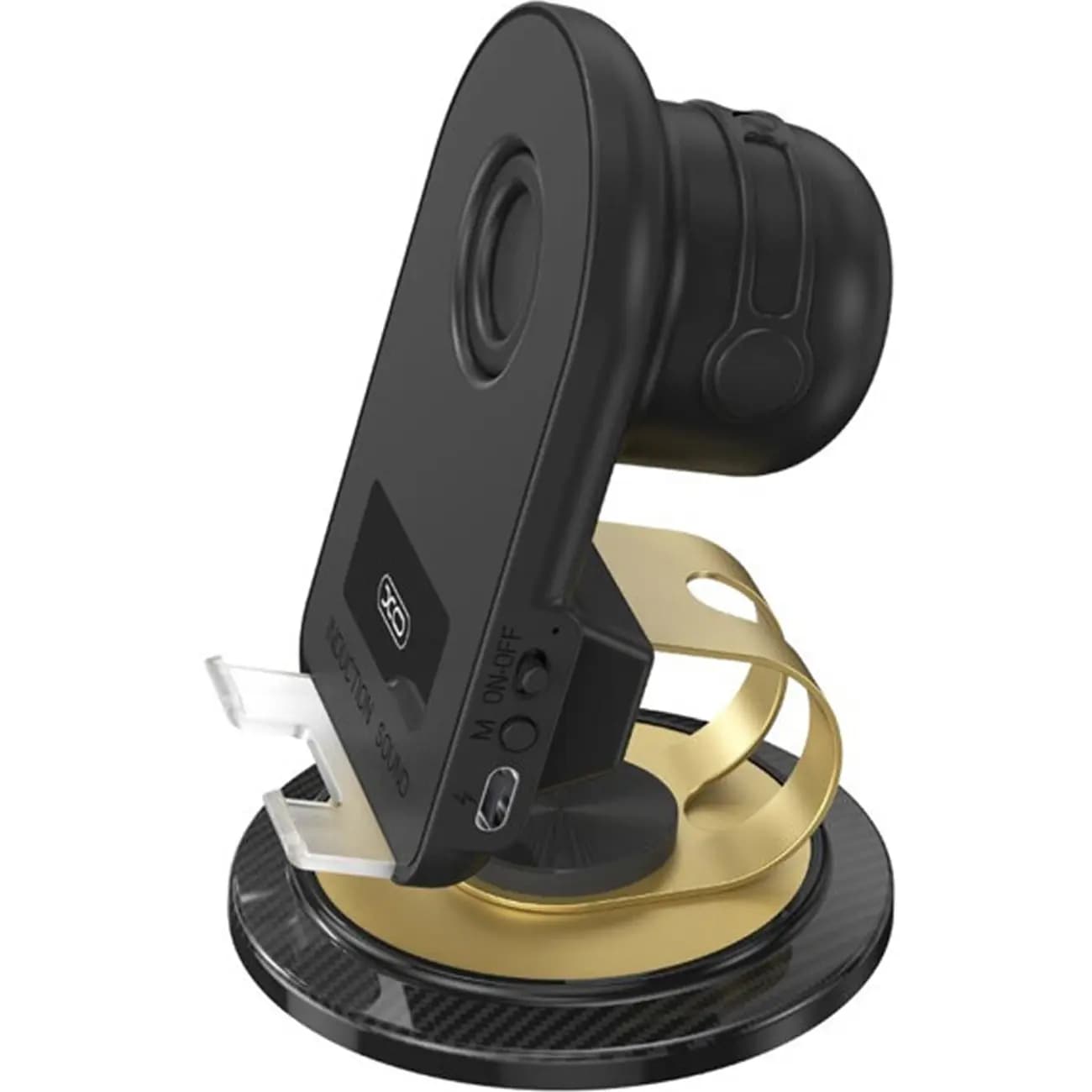 هولدر و نگهدارنده رومیزی اسپیکر دار ایکساو XO F68 Wireless Speaker And Charger — تصویر ۶
