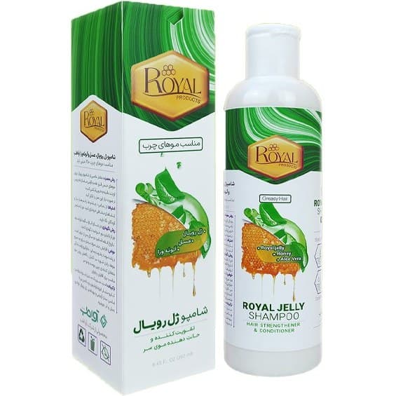 شامپو مو چرب ژل رویال — تصویر ۲