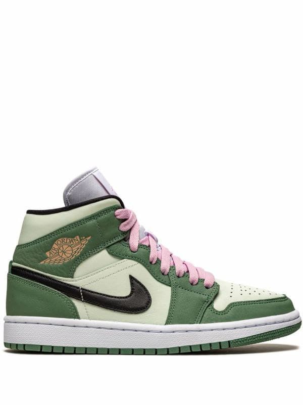 نایک ایر جردن ۱ ساقدار سبز داچ Nike air jordan 1 dutch green