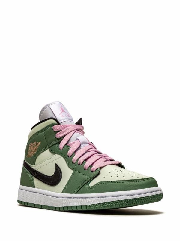 نایک ایر جردن ۱ ساقدار سبز داچ Nike air jordan 1 dutch green — تصویر ۲