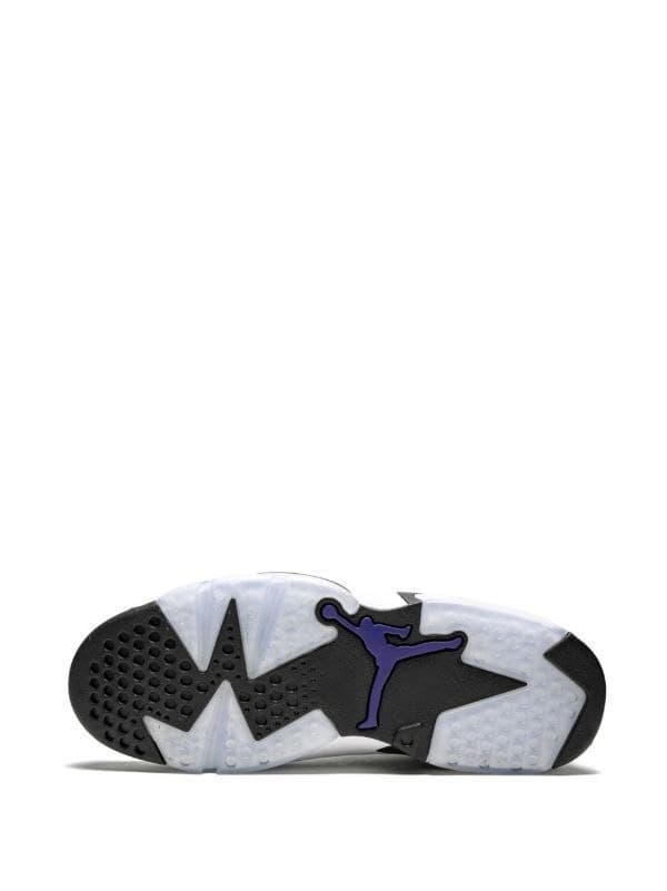 نایک ایر جردن ۶ سفید طوسی Nike air Jordan 6 white and flint grey — تصویر ۳