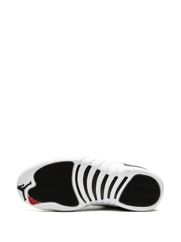 نایک ایر جردن ۱۲ رترو مشکی سفید Nike air jordan 12 Retro black white — تصویر ۴