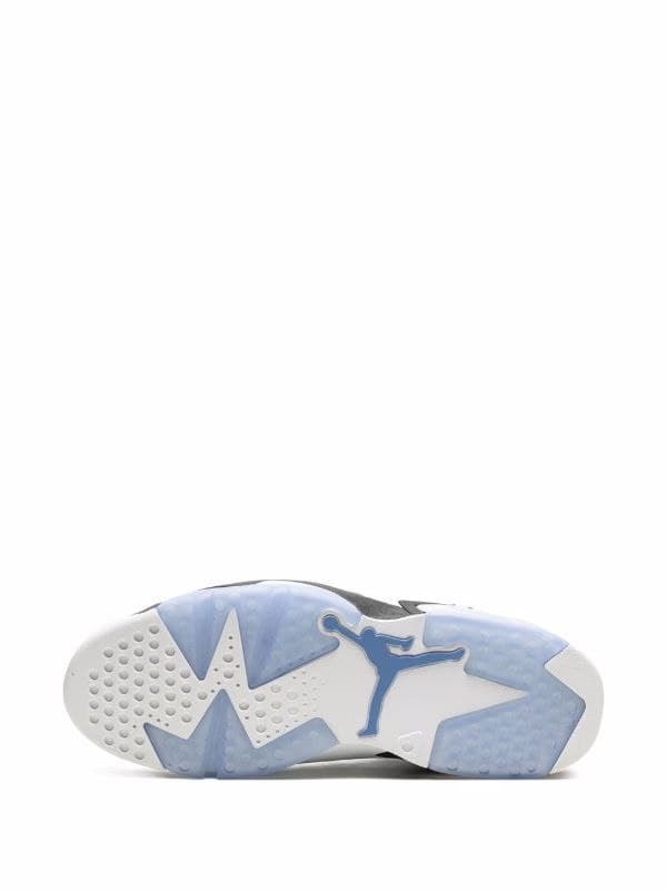 نایک ایر جردن ۶ آبی سفید یونیورسیتی Nike air jordan 6 UNC white blue — تصویر ۳