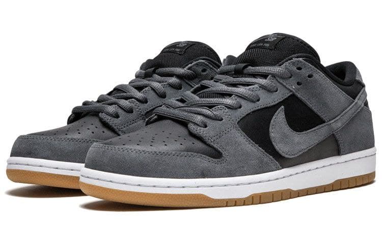 نایک اس بی دانک بدون ساق ریگنینگ چمپ مشکی طوسی Nike sb dunk low reigning champ grey and black — تصویر ۳