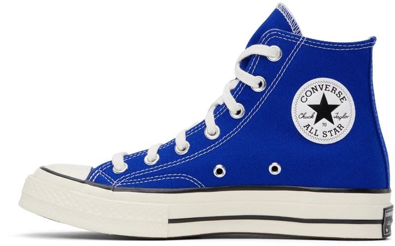 کانورس آل استار ۱۹۷۰ ساقدار آبی کاربنی Converse all star 1970 blue