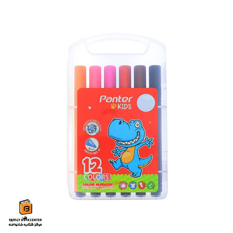 ماژیک سه گوش 12 رنگ kids پنتر (Panter)