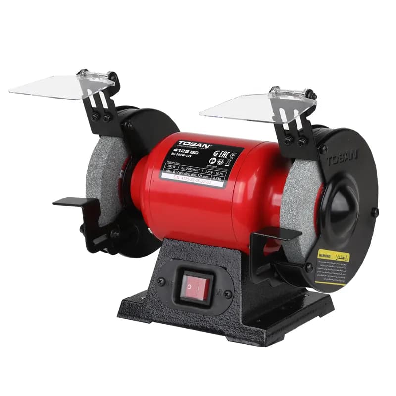 سنگ سنباده رومیزی 200 وات توسن 4125BG — تصویر ۲