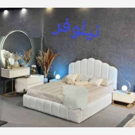 سرویس خواب نیلو فر پس کرایه مبلمان فرنا مدل 1143083