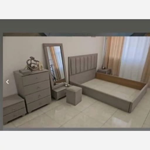 سرویس خواب دونفره اقتصادی مبلمان فرنا مدل 1143067