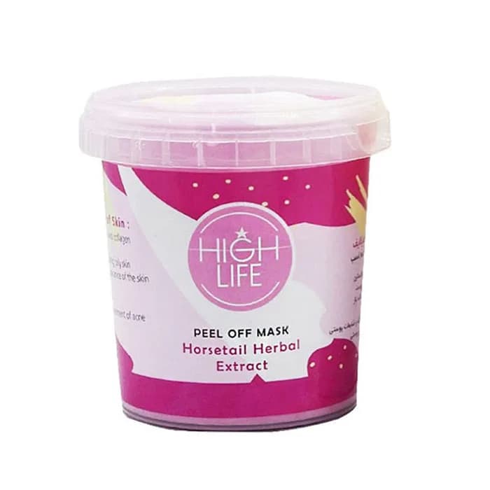ماسک هیدروژلی هایلایف عصاره گیاه دم اسب high life